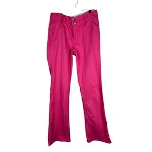 Western Cowgirl Loopper Pink‎ Flare Barrel Racing Jeans Size 42/8